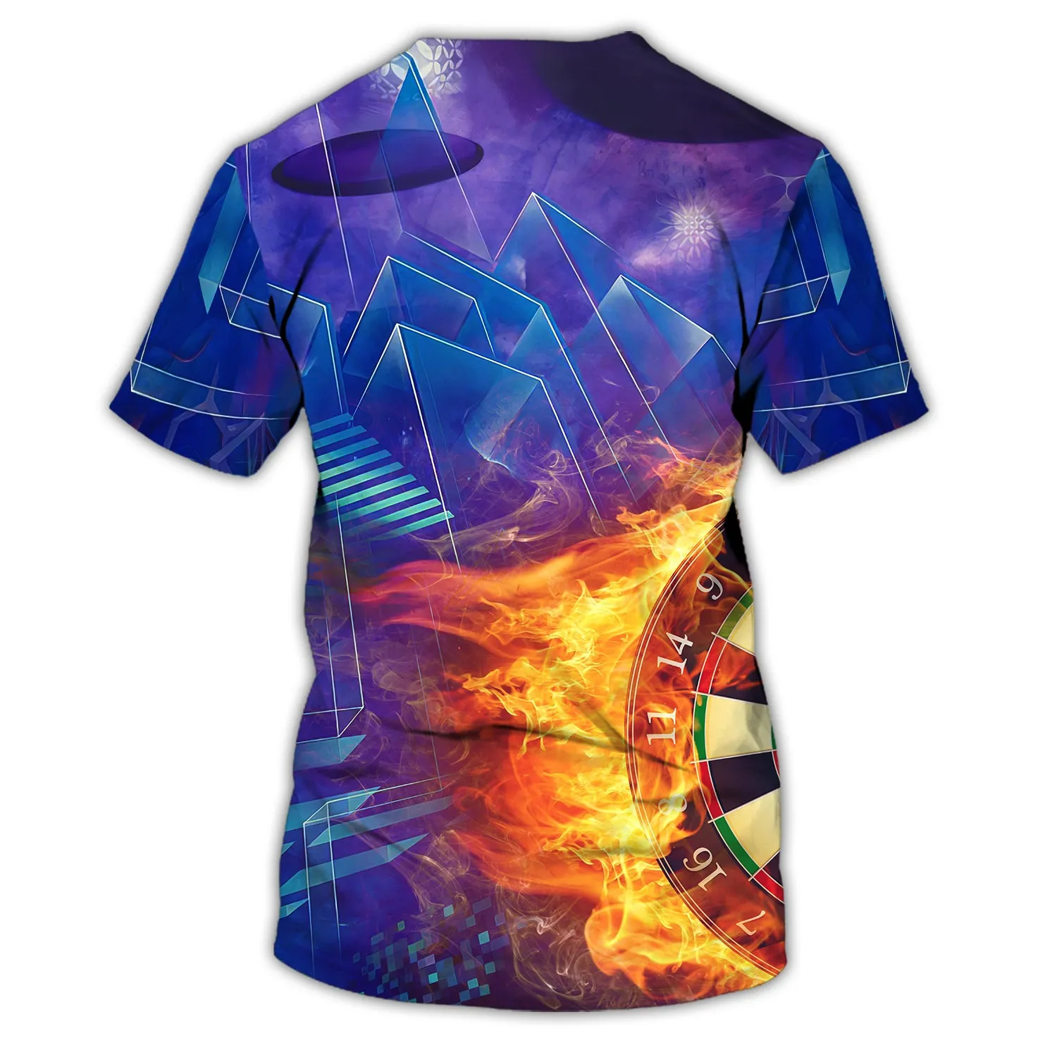 Dart Purple 3D Printed Shirts