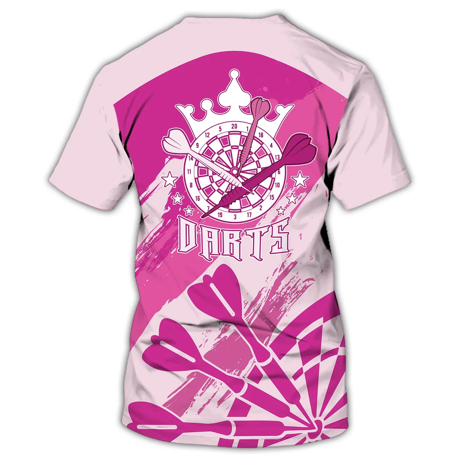 Darts Pink 3D Printed Shirts