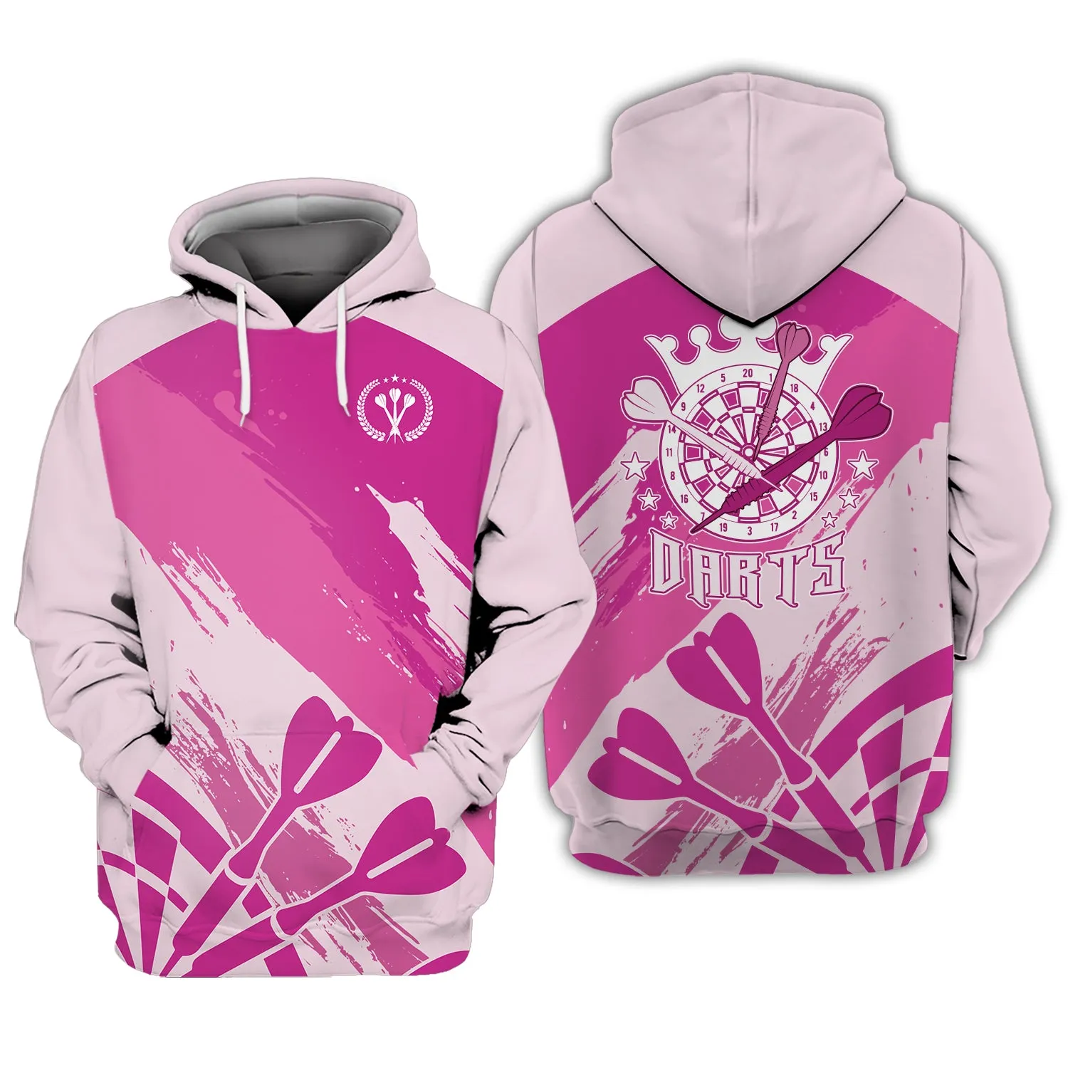 Darts Pink 3D Printed Shirts