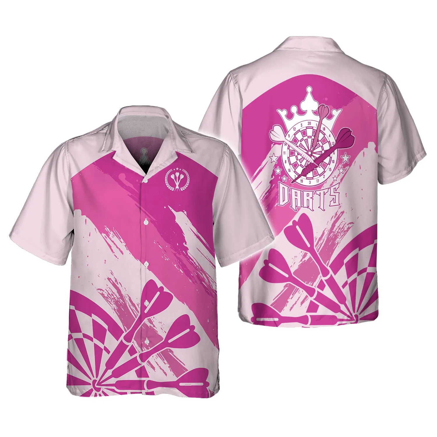 Darts Pink 3D Printed Shirts
