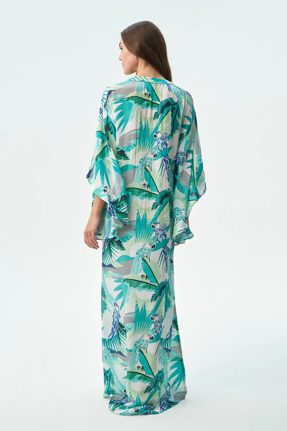 DELFINA DRESS - TRES MARIAS GREEN