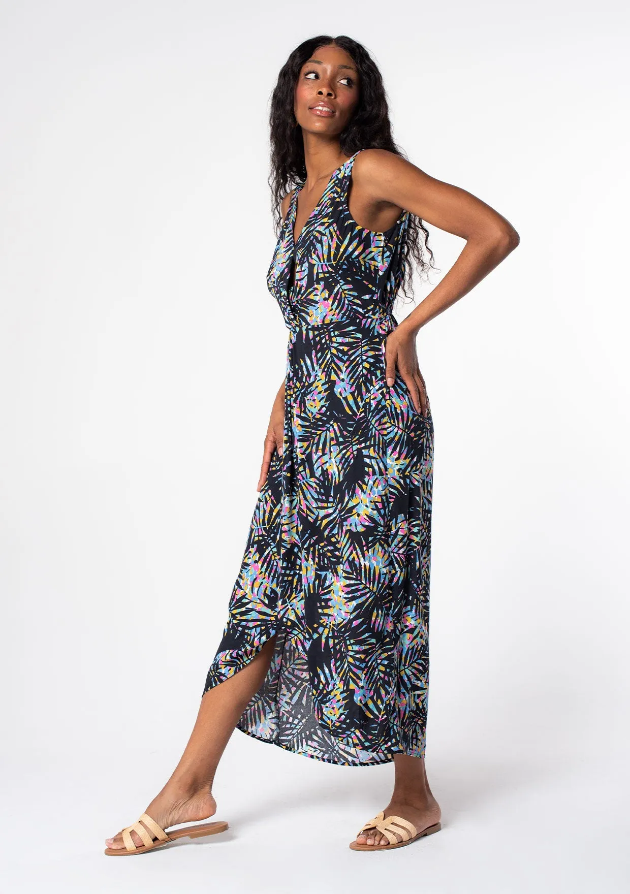 Desert Palm Maxi Dress
