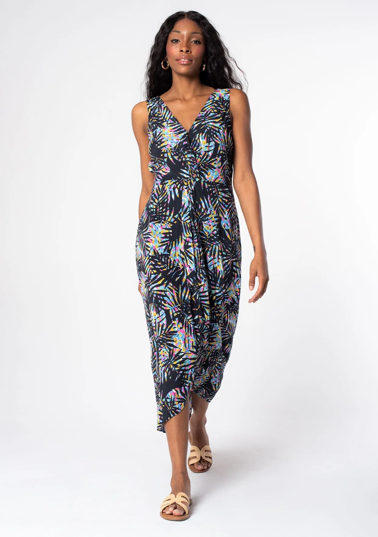 Desert Palm Maxi Dress