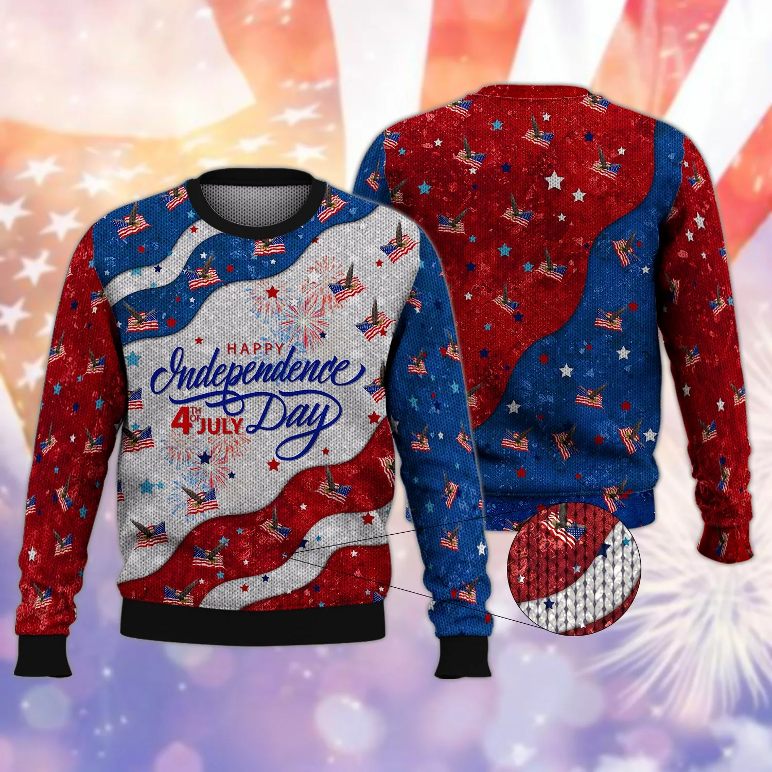 Eagle American Hawaiian Shirt - Independence Day Is Coming - 3D Full Print