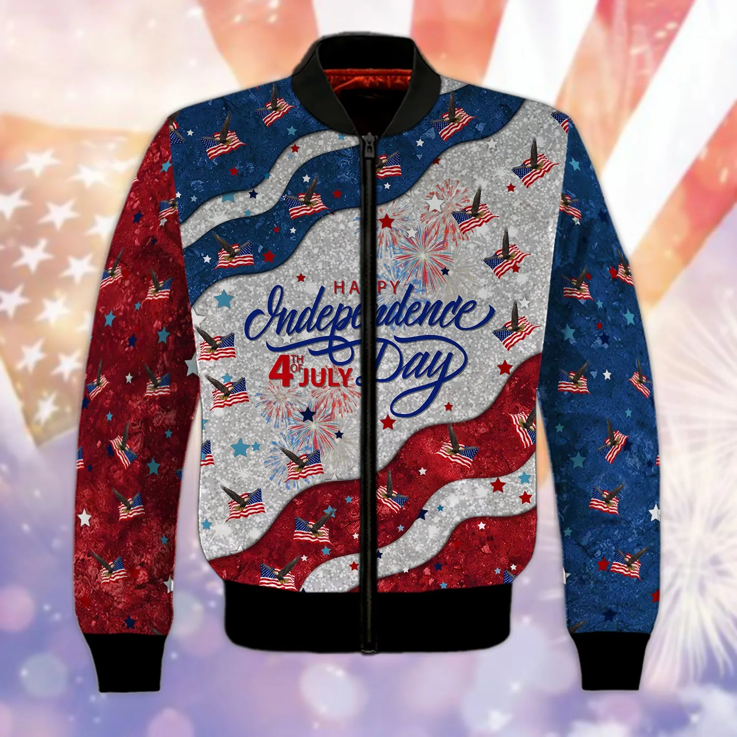 Eagle American Hawaiian Shirt - Independence Day Is Coming - 3D Full Print