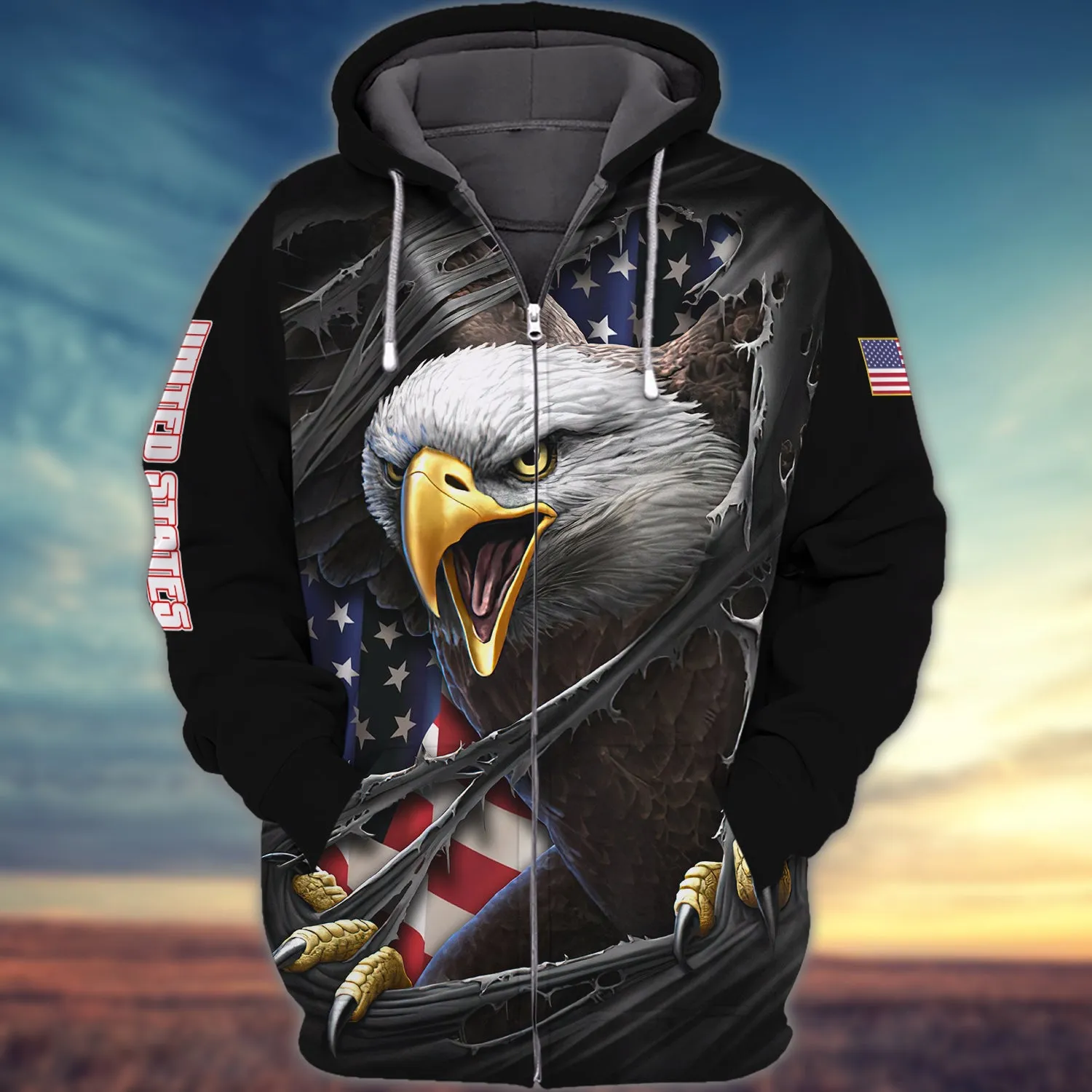 Eagle American Pride 3D Full Print 03