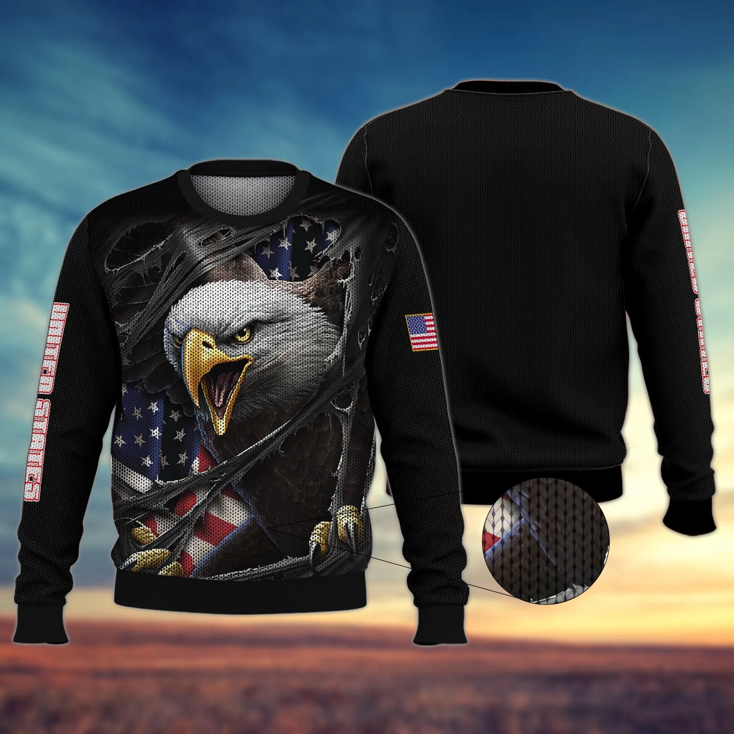 Eagle American Pride 3D Full Print 03