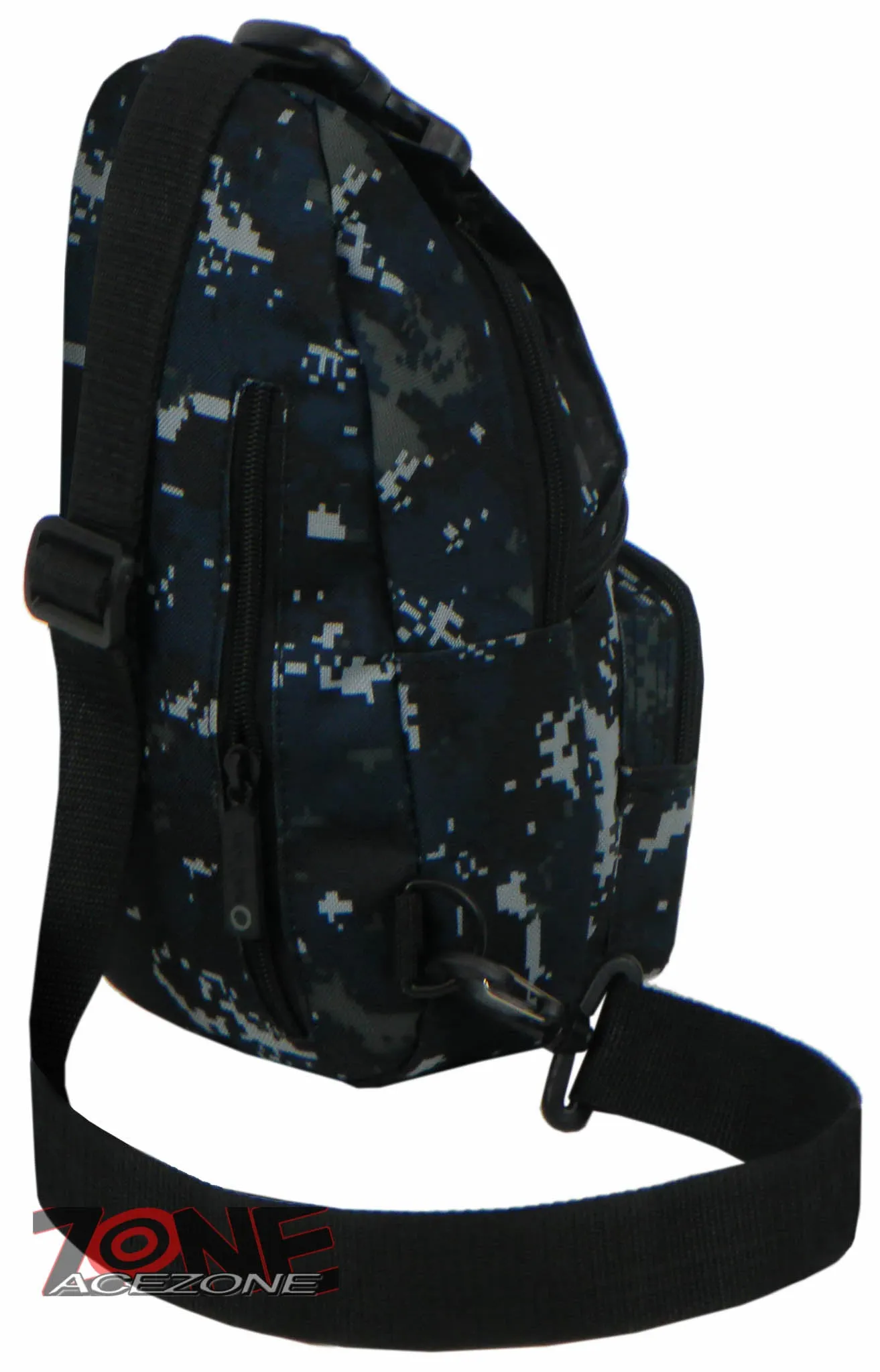 East West USA Tactical Military Sling Chest Utility Pack Bag RTC528 NAVY ACU