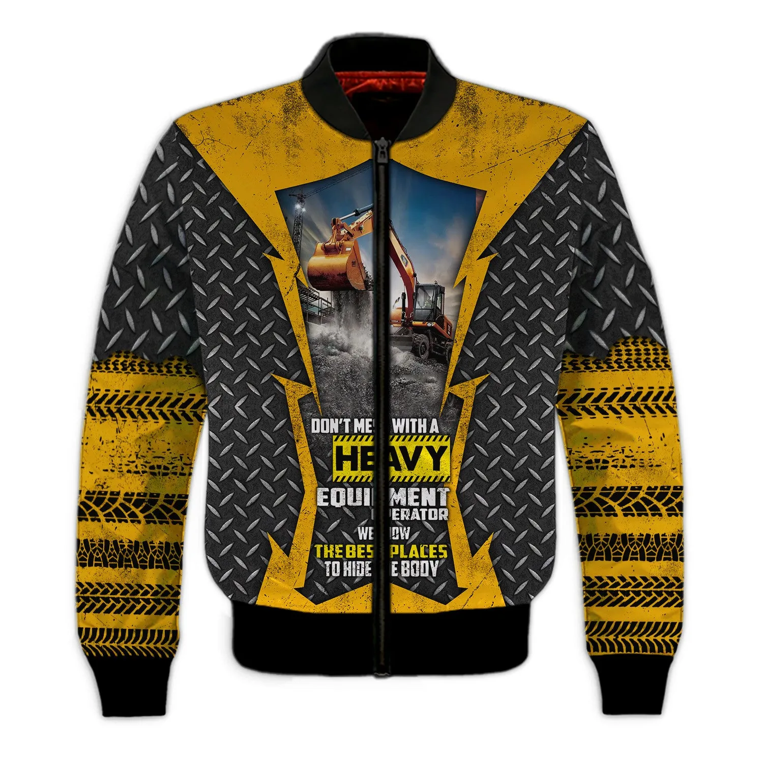 Excavator 3D All Over Printed Shirts 223