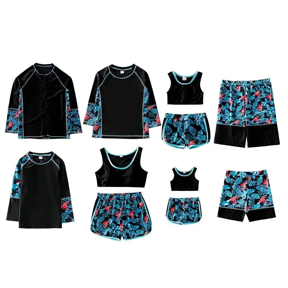 Family Matching Bathing Suits Swimwear