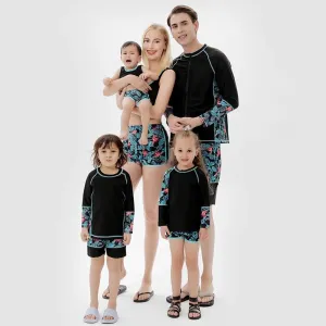 Family Matching Bathing Suits Swimwear