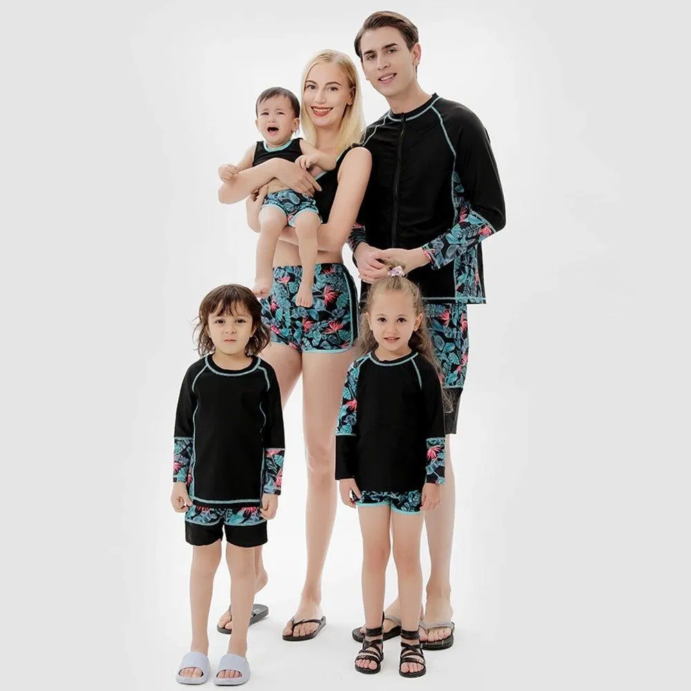 Family Matching Bathing Suits Swimwear