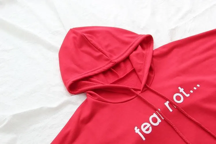 'Fear Not' Crop Hoodies