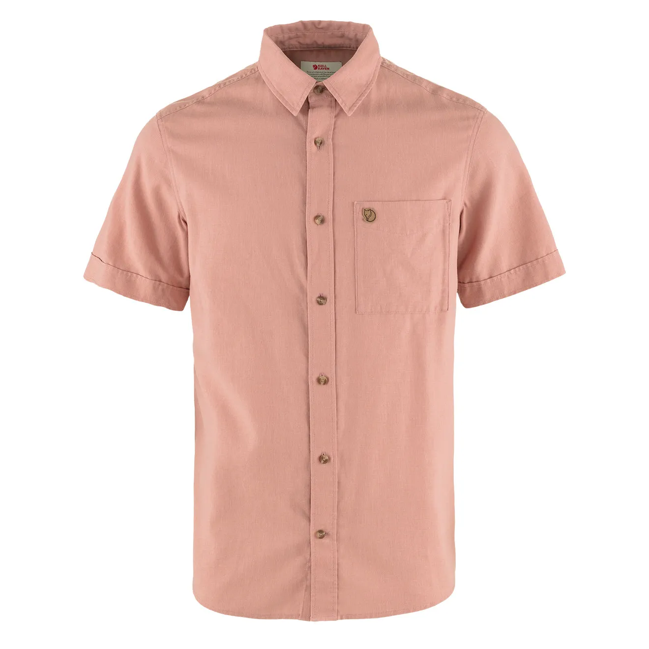 Fjallraven Ovik Travel Shirt SS Dusty Rose