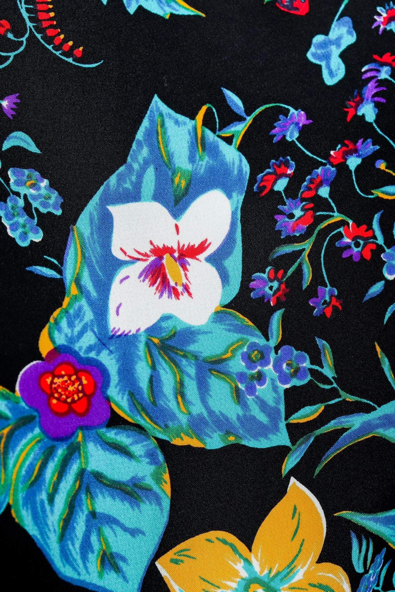 Floral Print Batwing Dress