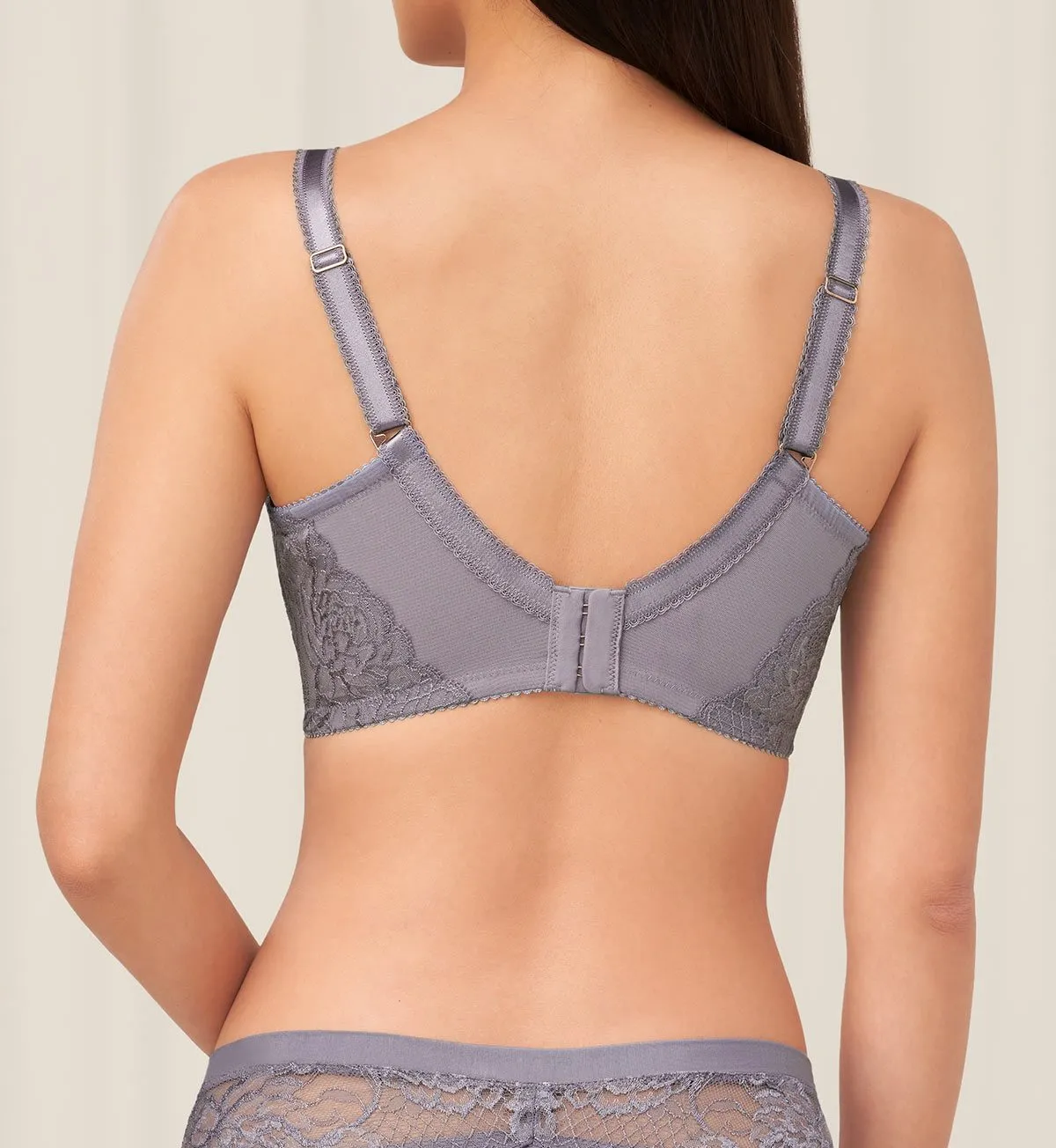 FLORALE WILD PEONY NON-WIRED PADDED D  BRA