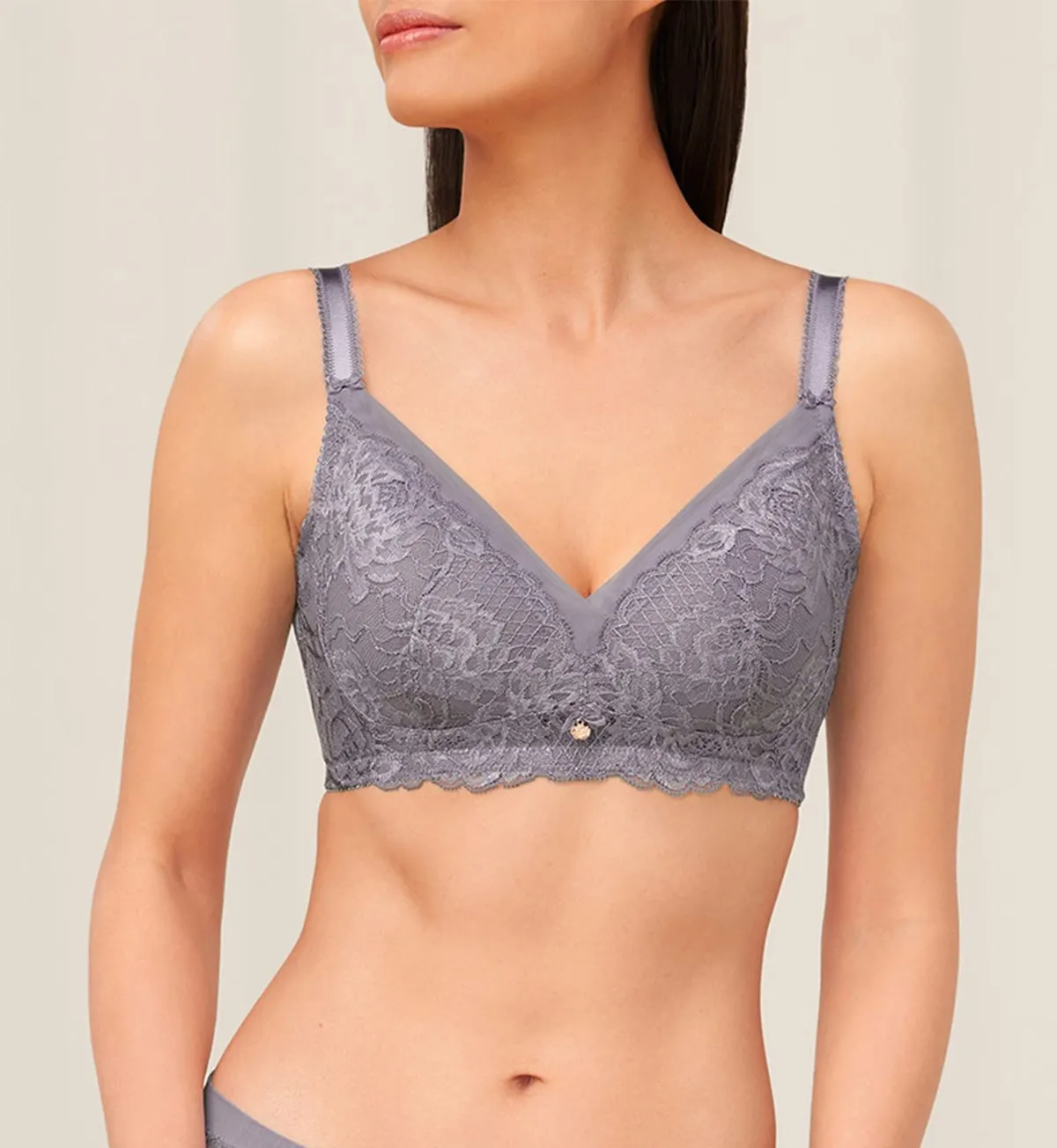 FLORALE WILD PEONY NON-WIRED PADDED D  BRA