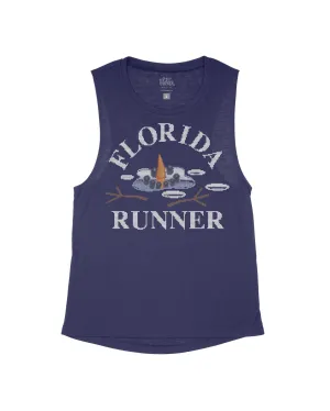 Florida Runner Melted Snowman