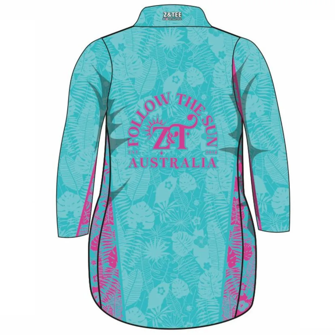 Follow the Sun | Tropical Turquoise Lifestyle Fishing Dress ★Pre-Order★