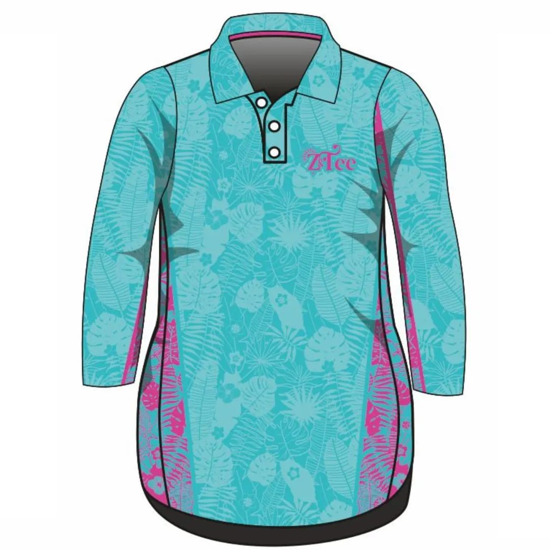 Follow the Sun | Tropical Turquoise Lifestyle Fishing Dress ★Pre-Order★