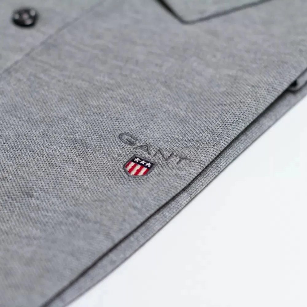 Gant Original Pique Golfer Grey