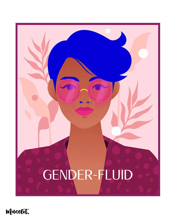Gender fluid printed t shirts
