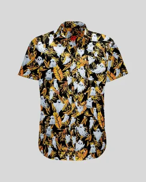 Ghost Party Button Down