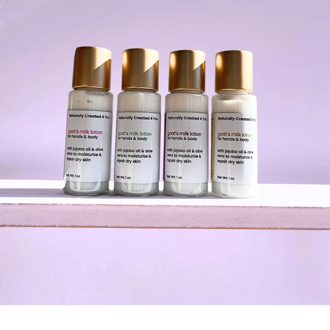goat's milk moisturizing lotion