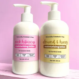 goat's milk moisturizing lotion