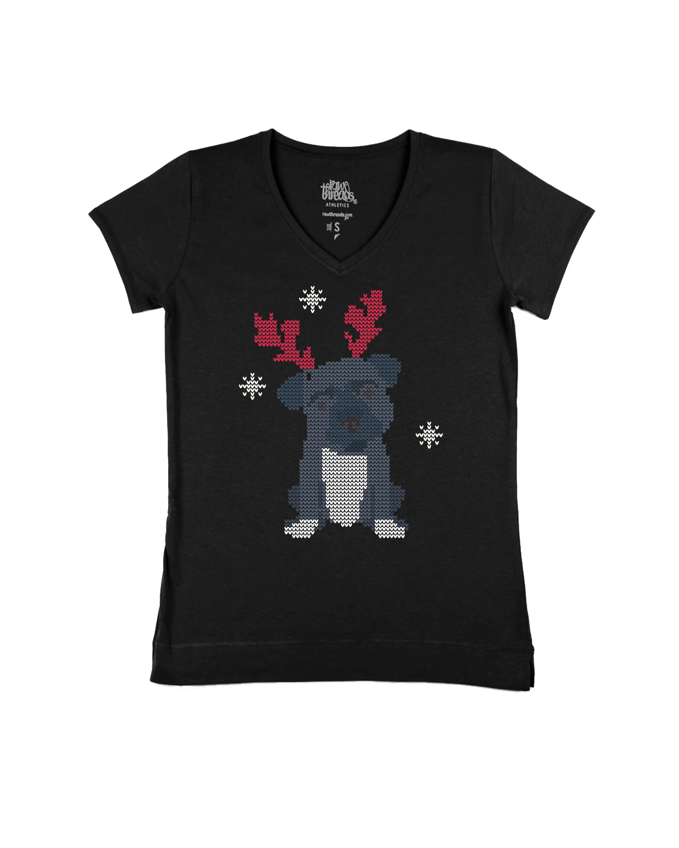 Gray Dog Christmas Sweater