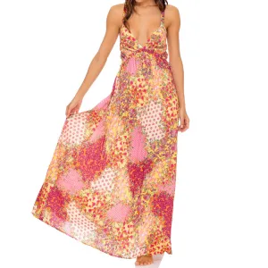 GYPSY DREAM - V Neck Long Dress