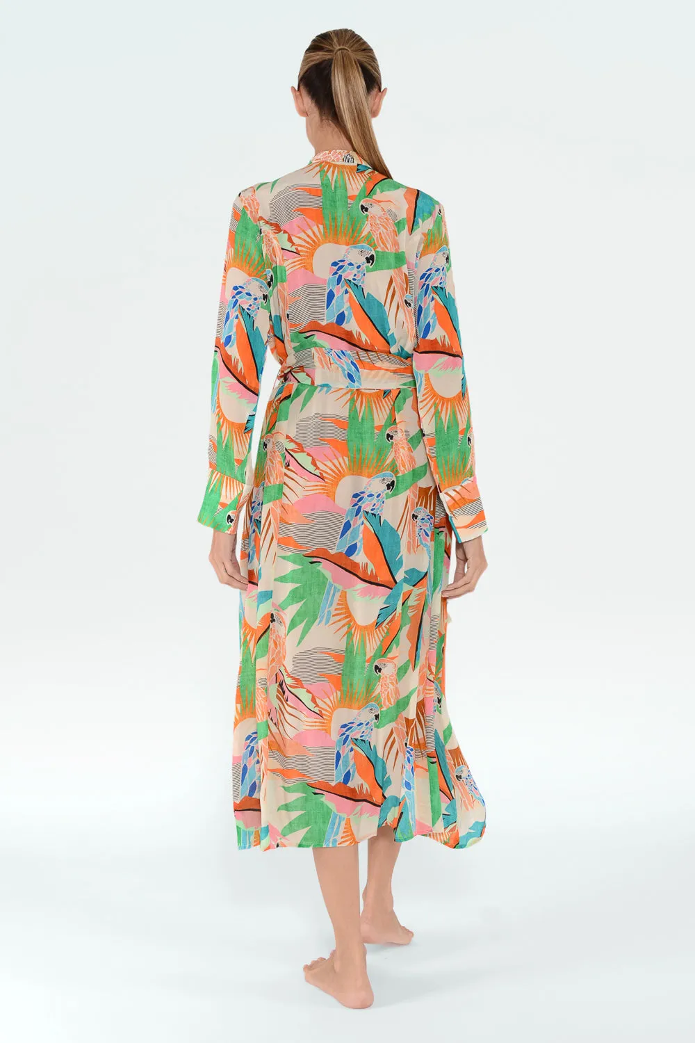 HALL DRESS - TRES MARIAS ORANGE