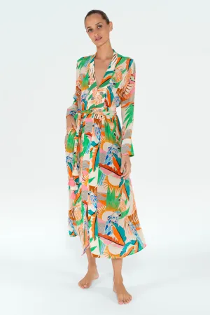 HALL DRESS - TRES MARIAS ORANGE