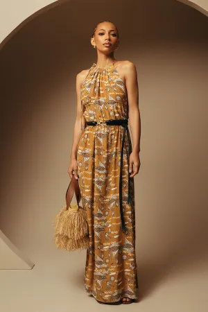 Halter Maxi Cover up