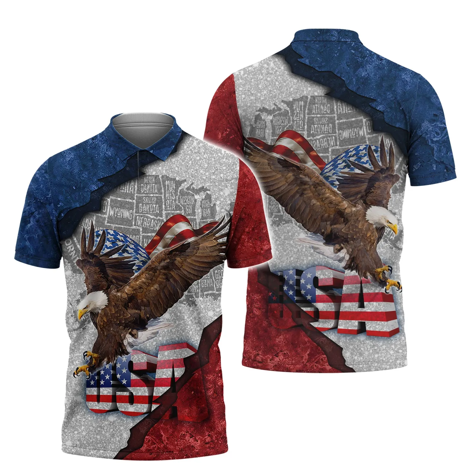Happy 4th of July - Independence Day Is Coming - 3D Full Print