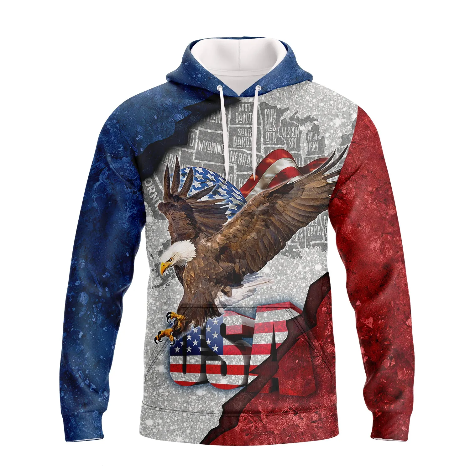 Happy 4th of July - Independence Day Is Coming - 3D Full Print