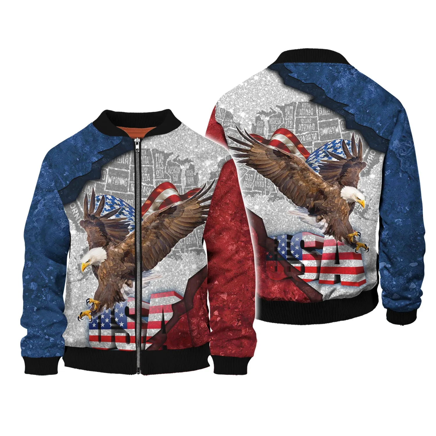 Happy 4th of July - Independence Day Is Coming - 3D Full Print