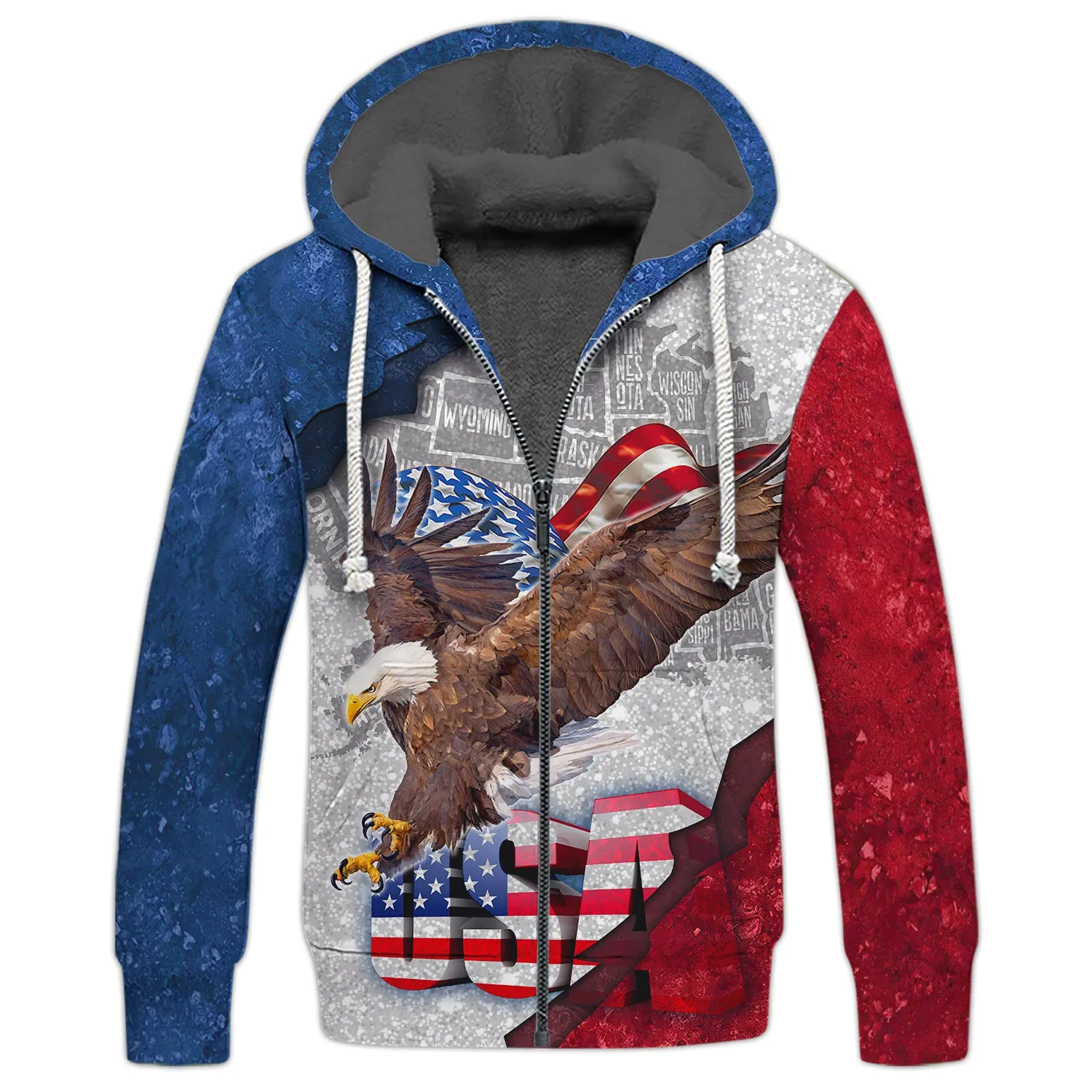 Happy 4th of July - Independence Day Is Coming - 3D Full Print