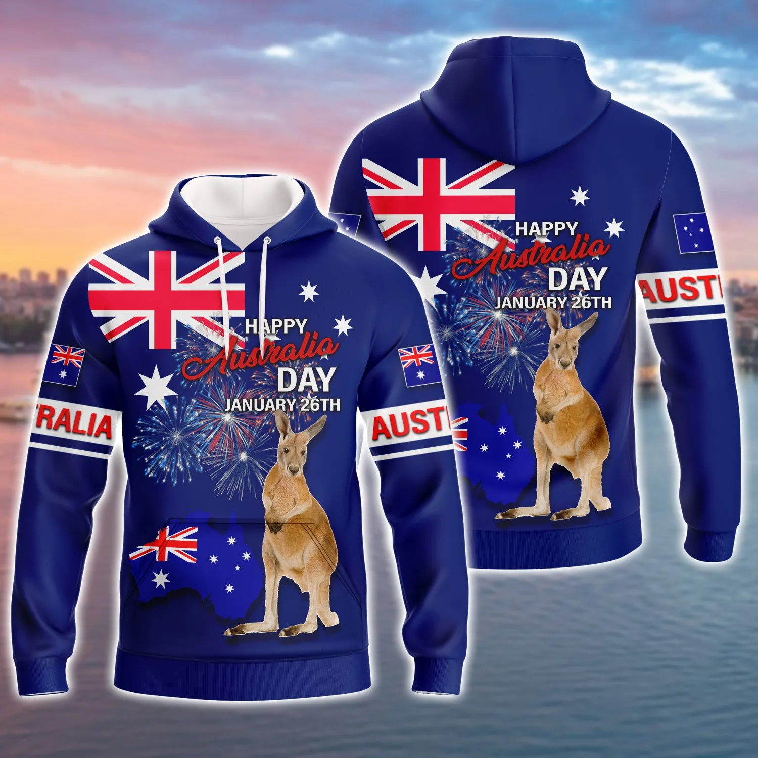 Happy Australia Day, Kangaroo, 26 January