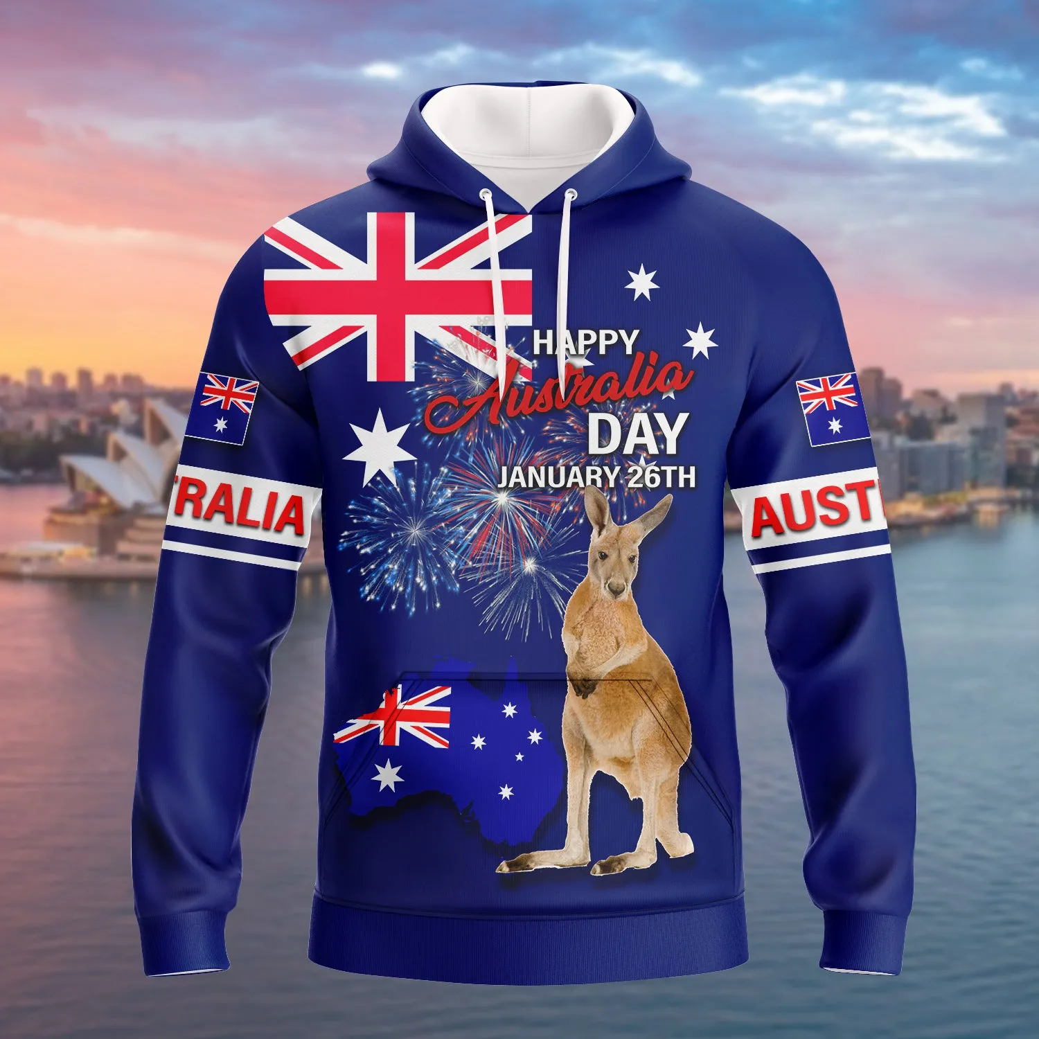 Happy Australia Day, Kangaroo, 26 January