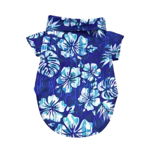 Hawaiian Camp Shirt - Vintage Hibiscus