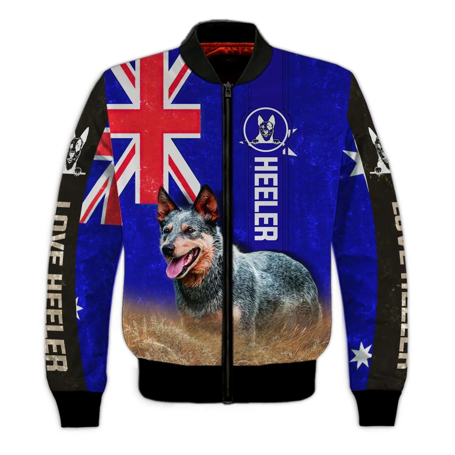 Heeler Australian Flag - 3D Full Print