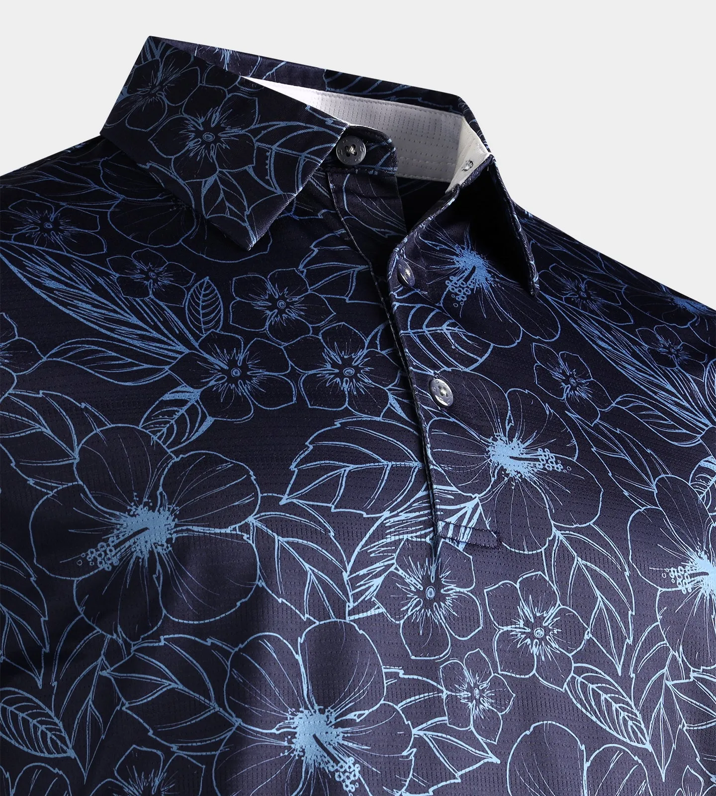 HIBISCUS POLO - NAVY