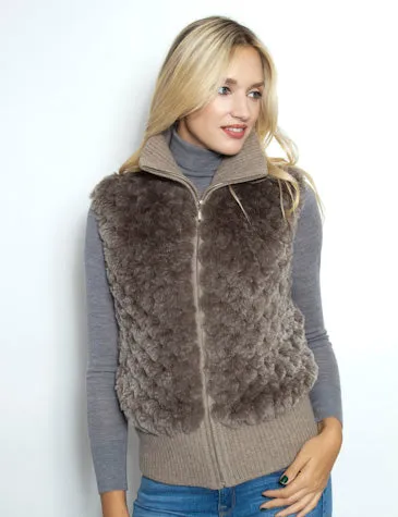 Honey Comb Vest Black