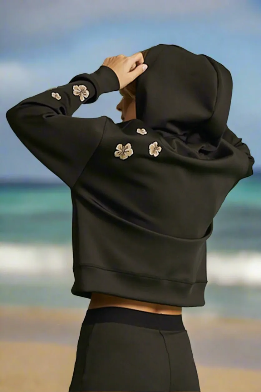 HOODIE HAWAIIAN HIBISCUS