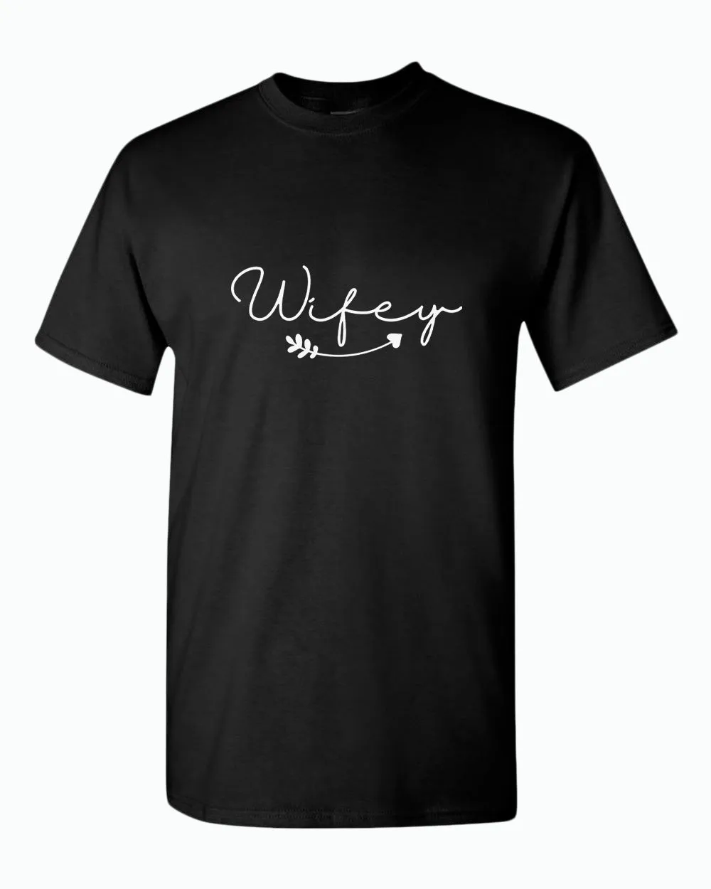 Hubby Wifey Couple Matching T-shirt Valentine's Day T-shirt