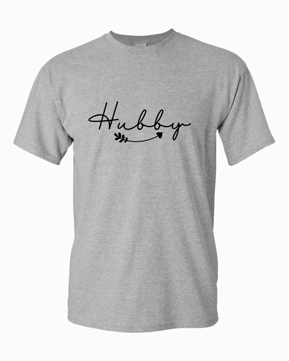 Hubby Wifey Couple Matching T-shirt Valentine's Day T-shirt