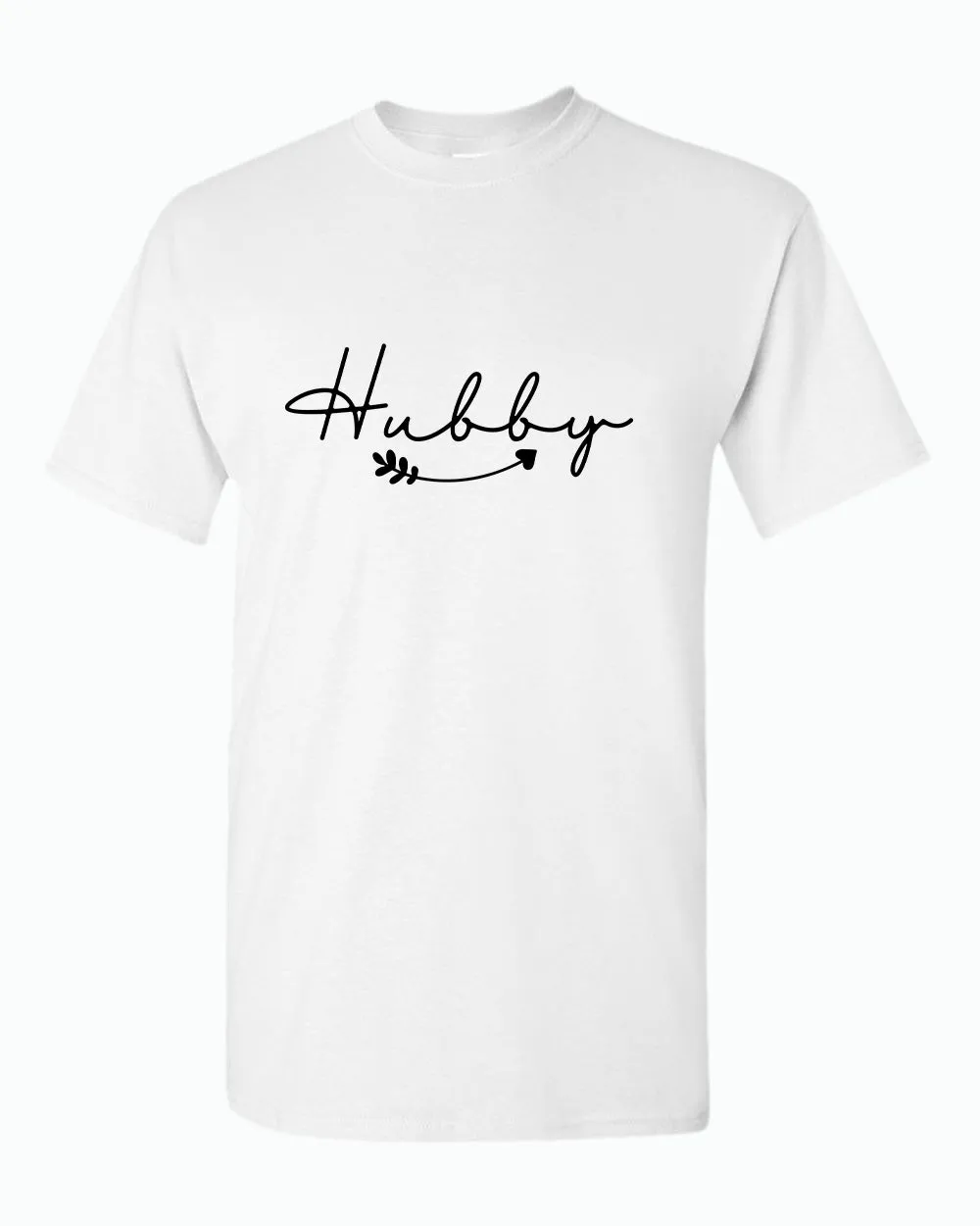 Hubby Wifey Couple Matching T-shirt Valentine's Day T-shirt