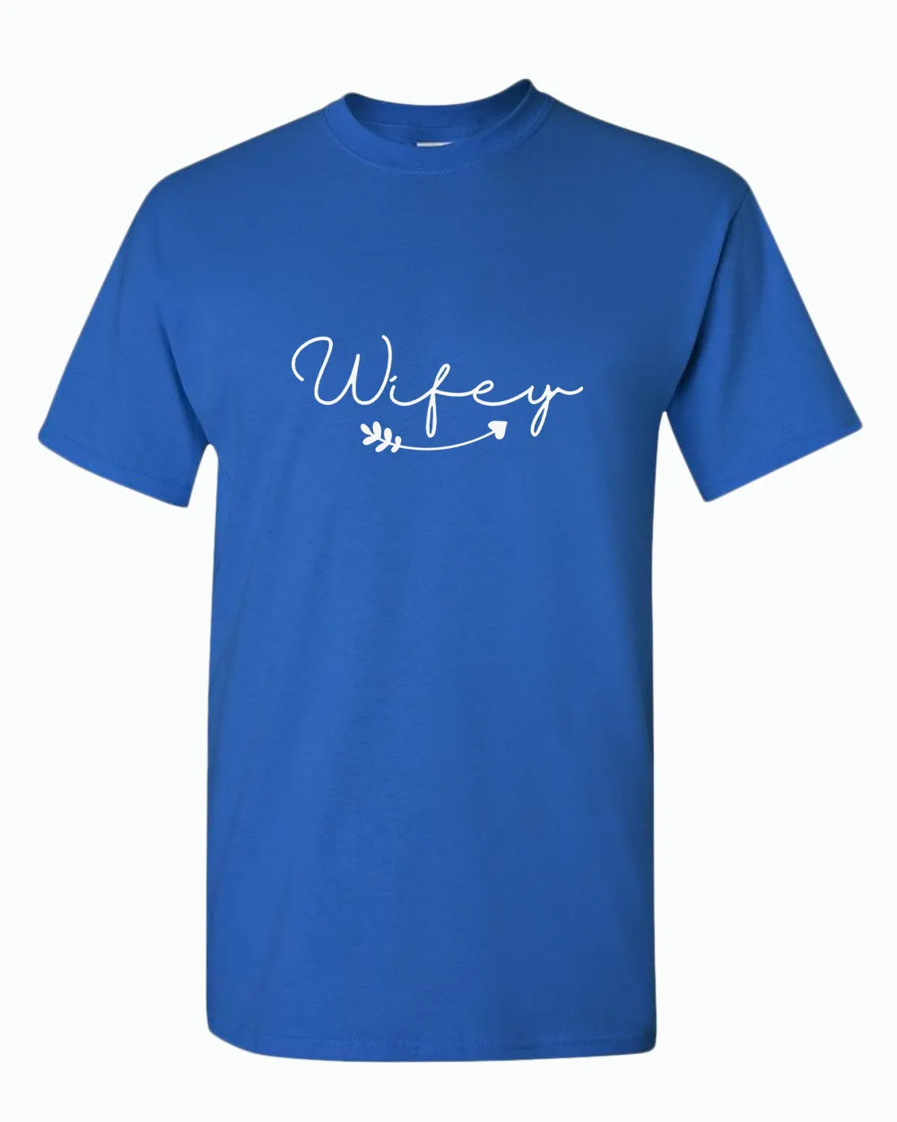 Hubby Wifey Couple Matching T-shirt Valentine's Day T-shirt