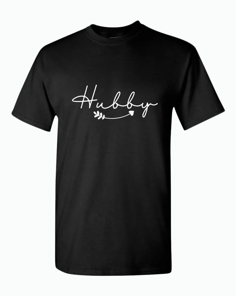 Hubby Wifey Couple Matching T-shirt Valentine's Day T-shirt